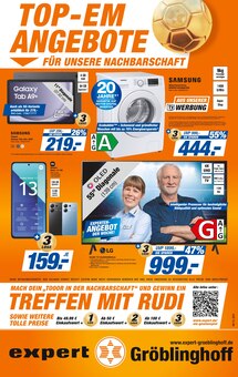 Handy im expert Prospekt "Top Angebote" mit 8 Seiten (Krefeld)