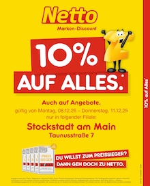 Aktueller Netto Marken-Discount Prospekt (Mainaschaff) Netto Marken-Discount Prospekt "10% AUF ALLES" mit Seiten (Mainaschaff)