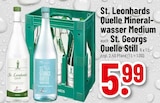 Trinkgut St. Leon-Rot - St. Leonhards Quelle Mineralwasser Medium auch St. Georgs Quelle Still Angebot im Prospekt St. Leonhards Quelle Mineralwasser Medium auch St. Georgs Quelle Still bei Trinkgut im St. Leon-Rot Prospekt für 5,99 €