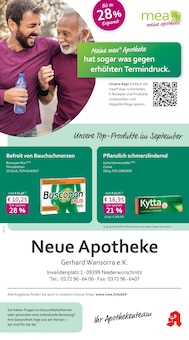Aktueller mea - meine apotheke Prospekt für Niederwürschnitz mit  Seiten