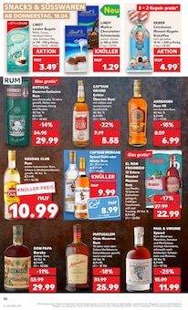 Whiskey im Kaufland Prospekt "Aktuelle Angebote" mit 52 Seiten (Bochum)