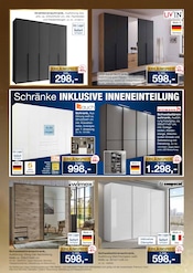 Kleiderschrank im Möbel Inhofer Prospekt in Dachau Aktueller Möbel Inhofer Prospekt mit Kleiderschrank, "BETTEN VIELFALT", Seite 10