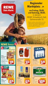 REWE Traunreut Prospekt der aktuellen Woche, gültig von 26.05.2026 bis 30.05.2026 Aktueller REWE Traunreut Prospekt "Dein Markt" mit 31 Seiten