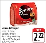 Aktuelle Senseo Angebote bei nah und gut in Würzburg Aktuelles Kaffeepads Angebot bei nah und gut in Würzburg ab 2,22 €