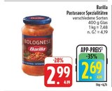 Pastasauce Spezialitäten im Angebot bei EDEKA in Coburg Pastasauce Spezialitäten Angebote von Barilla bei EDEKA Coburg für 2,69 €