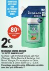 Recharge Crème Douche - LE PETIT MARSEILLAIS à 2,65 € dans le catalogue E.Leclerc