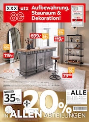 Barhocker im XXXLutz Möbelhäuser Prospekt in Willich Aktueller XXXLutz Möbelhäuser Prospekt mit Barhocker, "Aufbewahrung, Stauraum & Dekoration!", Seite 1