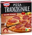 Pizza Tradizionale Salame Romano im Angebot bei REWE in Emden Pizza Tradizionale Salame Romano Angebote von Dr. Oetker bei REWE Emden für 2,22 €