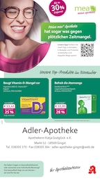 Apotheken Prospekt von mea - meine apotheke in Gingst Aktueller mea - meine apotheke Apotheken Prospekt für Gingst: Unsere Oktober-Angebote mit 4} Seiten, 01.10.2026 - 31.10.2026