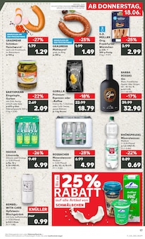 Mettwurst im aktuellen Kaufland Prospekt (Frankfurt (Main)) Mettwurst im Kaufland Prospekt "Hier bin ich richtig" mit 65 Seiten (Frankfurt (Main))