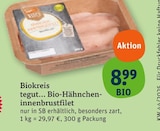 tegut... Bio-Hähncheninnenbrustfilet im tegut Prospekt tegut... Bio-Hähncheninnenbrustfilet von Biokreis im aktuellen tegut Prospekt für 8,99 €