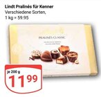Pralinés für Kenner im Angebot bei GLOBUS in Gotha Pralinés für Kenner Angebote von Lindt bei GLOBUS Gotha für 11,99 €
