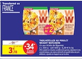 Tagliatelles au poulet - Weight Watchers - Intermarché Super Tagliatelles au poulet - Weight Watchers à 3,78 € dans le catalogue Intermarché Super