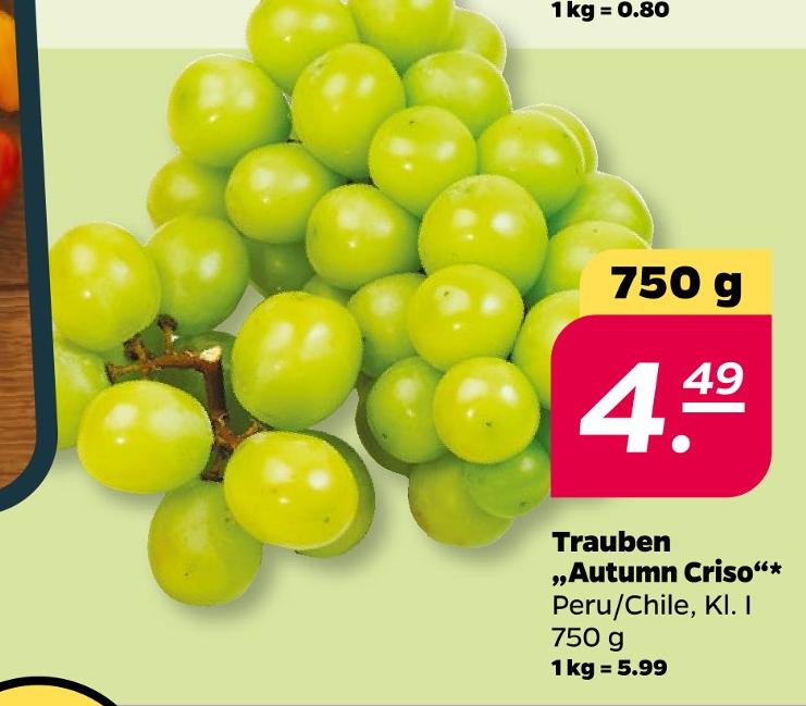 Trauben Autumn Criso