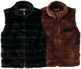 Gilet fausse fourrure sans manche - MILA & ZYA - Intermarché Hyper Gilet fausse fourrure sans manche - MILA & ZYA à 12,99 € dans le catalogue Intermarché Hyper