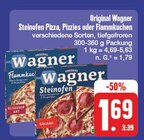 Steinofen Pizza, Pizzies oder Flammkuchen Angebote von Original Wagner bei EDEKA Erlangen für 1,69 €