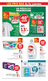 Promos Lessive dans le catalogue "-50% DE REMISE IMMÉDIATE SUR LE 2ÈME PRODUIT AU CHOIX" de Hyper U Lessive en promo dans le catalogue Hyper U à la page 26