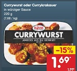 Netto Marken-Discount - Currywurst Angebot im Prospekt Currywurst bei Netto Marken-Discount im Prospekt "" für 1,69 €