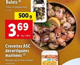 Promo Crevettes ASC décortiquées marinées à 3,69 € dans le catalogue Lidl à Saint-Germain-en-Laye
