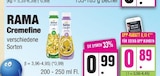 Cremfine Angebote von Rama bei E center Pinneberg für 0,89 €