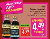 Aktuelle Jacobs Angebote bei Marktkauf in Erlangen Aktuelles Espresso Concentrate Angebot bei Marktkauf in Erlangen ab 4,49 €