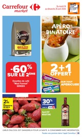 Promos Café dans le catalogue "CARREFOUR MARKET" de Carrefour Market Café en promo dans le catalogue Carrefour Market à la page 1