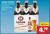 Hell oder Alkoholfrei Angebote von Erdinger bei Netto Marken-Discount Rhauderfehn für 4,79 €