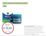 LINDA Premiumapotheke Blankenrath - VapoRub Erkältungssalbe Angebot im Prospekt VapoRub Erkältungssalbe bei LINDA Premiumapotheke im Blankenrath Prospekt für 10,49 €
