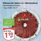 Bio Salami Angebote von Wiltmann bei GLOBUS Bad Kreuznach für 1,99 €