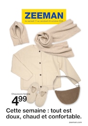 Catalogue Mode à bas prix Zeeman en cours à Marseille et alentours, Cette semaine : tout est doux, chaud et confortable., 22 pages, 11/10/2025 - 24/10/2025