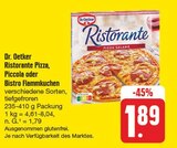 Ristorante Pizza, Piccola oder Bistro Flammkuchen bei EDEKA im Dinkelsbühl Prospekt für 1,89 €