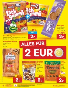 Milka im Netto Marken-Discount Prospekt "Aktuelle Angebote" mit 59 Seiten (Trier)