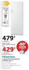 Congélateur armoire 194 L - Hisense - Hyper U à Rouen Congélateur armoire 194 L - Hisense en promo chez Hyper U Rouen à 429,00 €