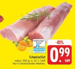 Schweinefilet Angebote bei E center Dresden für 0,99 €