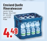 Mineralwasser bei Trinkgut im Lüdinghausen Prospekt für 4,49 €