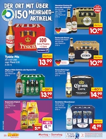 Wasser im Netto Marken-Discount Prospekt "Aktuelle Angebote" mit 58 Seiten (Dortmund)