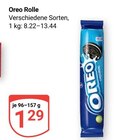 Rolle im Angebot bei GLOBUS in Krefeld Rolle Angebote von Oreo bei GLOBUS Krefeld für 1,29 €
