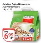 Original Katzenstreu im Angebot bei GLOBUS in Weimar Original Katzenstreu Angebote von Cat's Best bei GLOBUS Weimar für 6,99 €