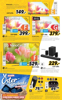 Fernseher im MEDIMAX Prospekt "DER OSTERHASE KANN EINPACKEN" mit 8 Seiten (Oranienburg)