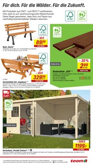 Gartenmöbel im toom Baumarkt Prospekt "Respekt, wer's selber macht." mit 22 Seiten (Oldenburg)