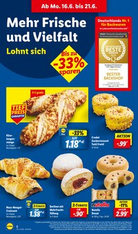 Brot im aktuellen Lidl Prospekt (Oldenburg) Brot im Lidl Prospekt "LIDL LOHNT SICH" mit 63 Seiten (Oldenburg)