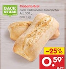 Ciabatta Brot bei Netto Marken-Discount im Prospekt "" für 0,59 €