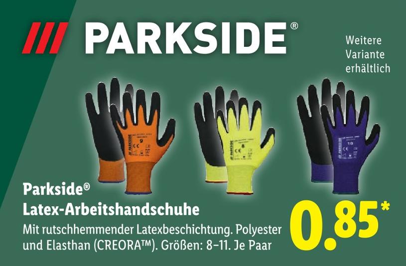 Latex-Arbeitshandschuhe