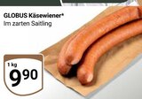 Käsewiener im Angebot bei GLOBUS in Gotha Käsewiener Angebote von GLOBUS bei GLOBUS Gotha für 9,90 €