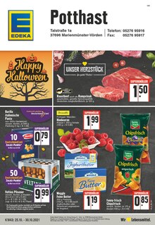 EDEKA Prospekt für Brakel, Westf mit 24 Seiten EDEKA Prospekt für Brakel, Westf: Aktuelle Angebote, 24 Seiten, 24.10.2021 - 30.10.2021