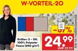 Fleecejacke unisex im Angebot bei Netto Marken-Discount in Freital Fleecejacke unisex Angebote bei Netto Marken-Discount Freital für 24,99 €