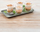 Verrines truite fromage frais légumes en promo chez Super U Hyères à 2,40 €