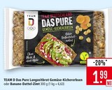 Das Pure Langzeitbrot Gemüse-Kichererbsen im Angebot bei Marktkauf in Rottenburg Das Pure Langzeitbrot Gemüse-Kichererbsen Angebote von TEAM D bei Marktkauf Rottenburg für 1,99 €