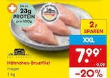 Netto Marken-Discount - Hähnchen-Brustfilet Angebot im Prospekt Hähnchen-Brustfilet bei Netto Marken-Discount im Prospekt "" für 7,99 €