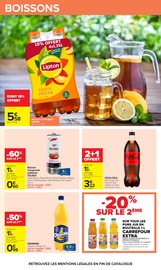 Promos Coca-Cola dans le catalogue "Carrefour" de Carrefour Coca-Cola en promo dans le catalogue Carrefour à la page 43